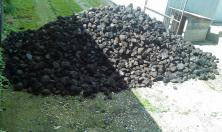 Coal that needed to be moved to storage