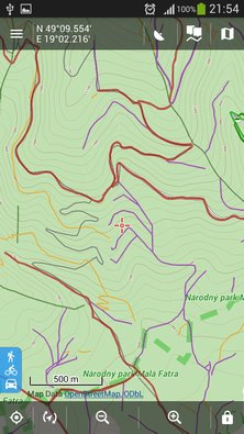 Map layer of forest roads/paths for Locus (4)