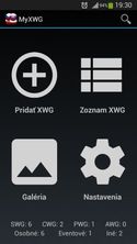 MyXWG - aplikácia pre Android (1)