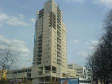 Výšková budova Europalace v Žiline ešte počas výstavby