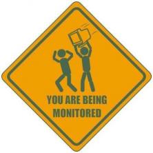 "Si monitorovaný!"