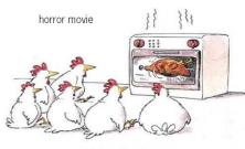 Chicken horror movie
