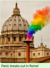 When a new pope is chosen...