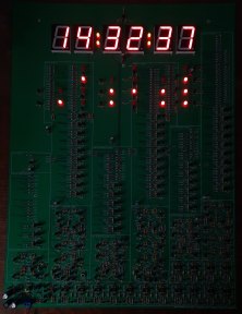 Veľké tranzistorové hodiny - Mega Transistor Clock (2)