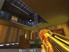 Deathmatch version of Quake 2 - Stroggos Supply Station (6)