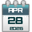 28th April 2026