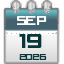 19th September 2026