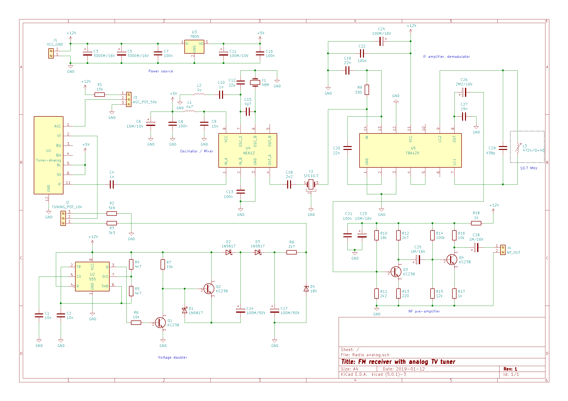 MekWeb - Mek's personal web page ○ Download - FM receiver with TV tuner  with manual tuning